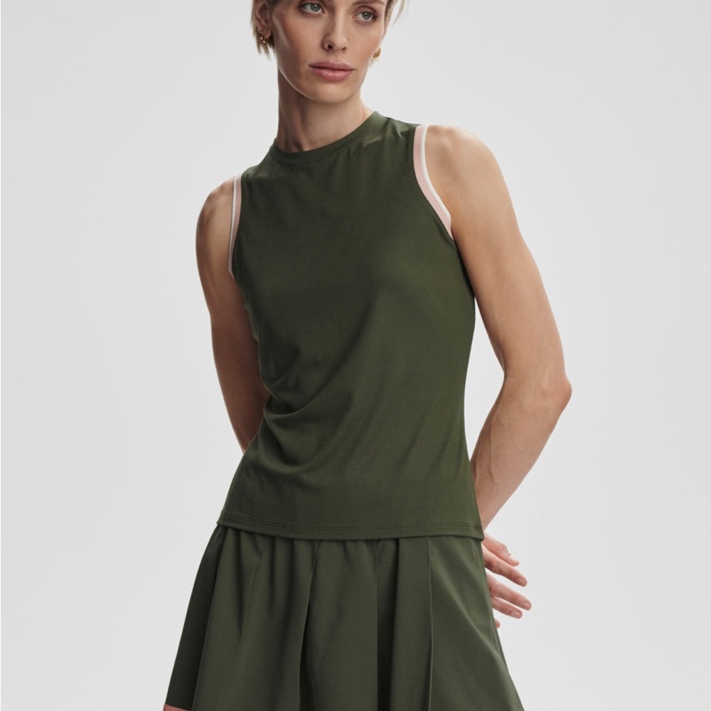 Varley Olive Green Tank Top